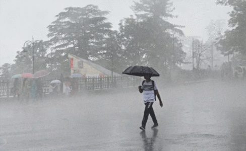 हिमाचल में शनिवार तक बारिश के  आसार