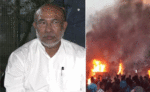 CM एन बीरेन सिंह के घर पर हमले की कोशिश, पुलिस ने दागे आंसू गैस के गोले