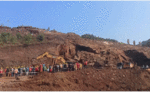 पहाड़ खुदाई के दौरान बड़ा हादसा, चट्टान धंसने से 4 मजदूर की मौत, 6 मजदूर के दबे होने की आशंका