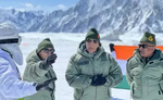राजनाथ सिंह ने सियाचिन का दौरा किया, सैन्य सुरक्षा स्थिति की समीक्षा की