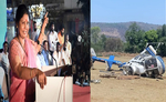 महाराष्ट्र के रायगढ़ में शिवसेना ठाकरे गुट की नेता सुषमा अंधारे का हेलीकॉप्टर दुर्घटनाग्रस्त