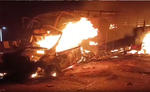 झांसी-कानपुर हाईवे पर दर्दनाक हादसा, दूल्हे समेत 4 की जलकर मौत, ट्रक से हुई थी टक्कर